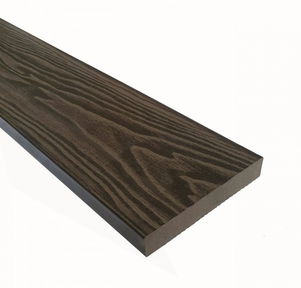 Террасная доска из ДПК Terrapol Смарт 3D Полнотелая без паза Тик Киото купить в Минеральных Водах