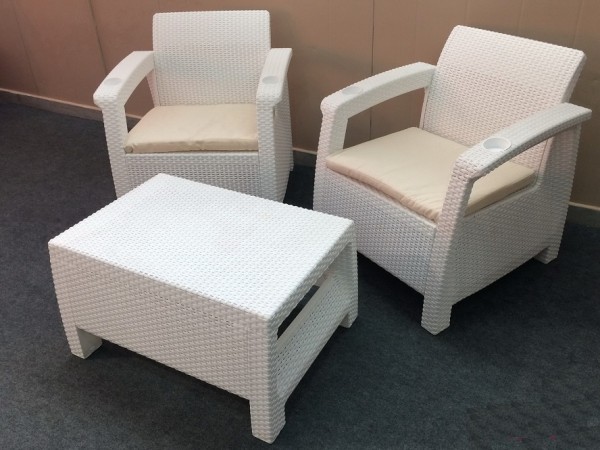 Комплект Yalta Balcony Set белый купить в Минеральных Водах