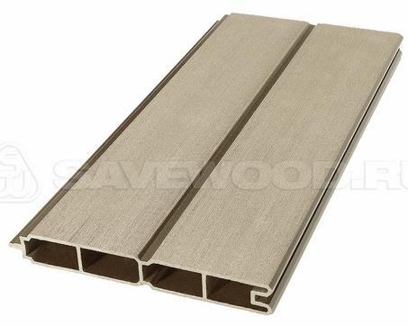 Заборный профиль из ДПК Savewood SW Agger матовый тик купить в Минеральных Водах