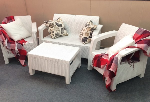 Комплект Yalta Terrace Set белый купить в Минеральных Водах