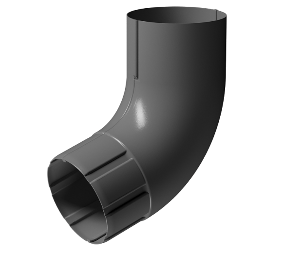 Колено 72° D90 Döcke STAL PREMIUM Графит, (RAL 7024) купить в Минеральных Водах