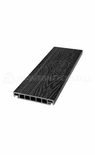 Террасная доска из ДПК SW Salix (S) (T) черный купить в Минеральных Водах