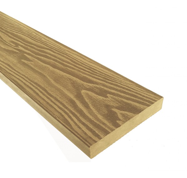 Террасная доска из ДПК Terrapol Смарт 3D Полнотелая без паза Дуб Севилья купить в Минеральных Водах