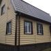 Сайдинг "blockhouse" под бревно, Престиж ВН-01, золотистый купить в Минеральных Водах