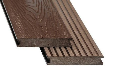 Террасная доска из ДПК ECODECKING Premium Коричневый купить в Минеральных Водах
