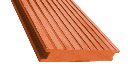 Террасная доска из ДПК ECODECKING Premium Терракот купить в Минеральных Водах