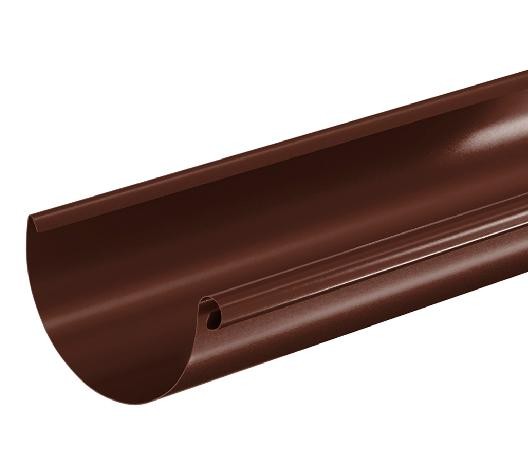 Водосток Aquasistem, система 150/100 - Водосточный желоб 3.00м RAL 8017 Коричневый купить в Минеральных Водах
