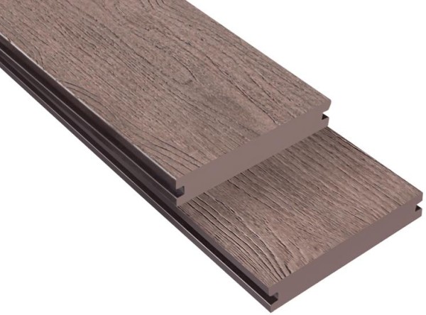 Террасная доска ДПК Outdoor 3D полнотелая NEVADA/CALIFORNIA BROWN коричневая микс купить в Минеральных Водах