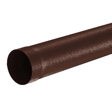 Водосток Aquasistem, Система 150/100 - Труба водосточная 3.00м RAL 8017 Коричневый matt купить в Минеральных Водах