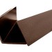 Уголок ДПК для сайдинга 70x70x3000мм Коричневый купить в Минеральных Водах