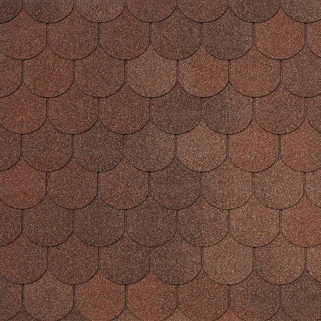 Гибкая черепица Tegola ASSISI terracotta 420 купить в Минеральных Водах