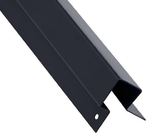 Внешний Асимметричный угол FCS Group RAL 7024 купить в Минеральных Водах