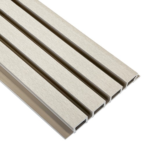 Фасадная реечная панель EasyDecking Wood-X 219х26 Бежевый купить в Минеральных Водах