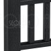 Комплект крышка/юбка для столба SEQUOIA BLACK купить в Минеральных Водах