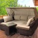 Диван-Трансформер AFINA плетеный из иск. ротанга AFM-320B Brown купить в Минеральных Водах