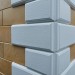 Угол Наружный к Фасадным Термопанелям Доломит Дагестанский Камень 400 мм Белый купить в Минеральных Водах