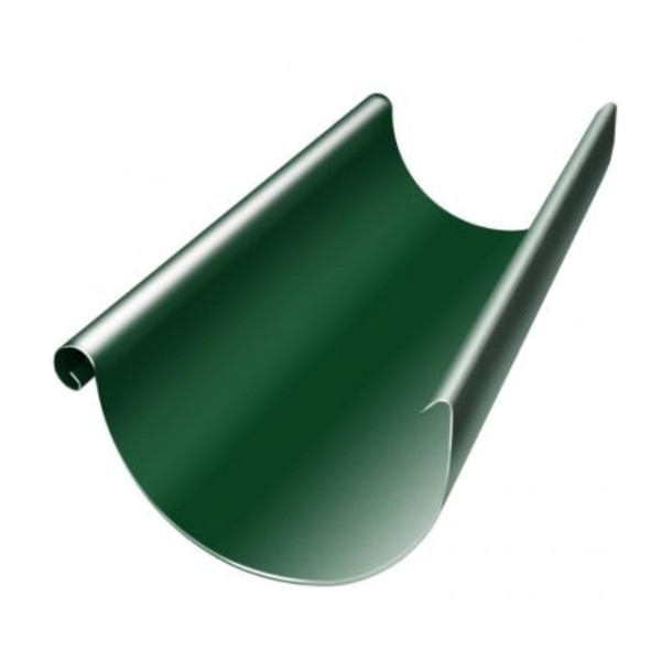 Водосток Grand Line 125x90 – Желоб 3м RAL 6005 купить в Минеральных Водах
