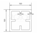 Столб SEQUOIA Evolution 3D WOOD BLACK купить в Минеральных Водах