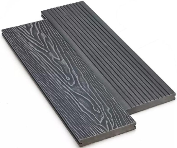 Террасная доска ДПК Deckart Monolit 3D Графит купить в Минеральных Водах
