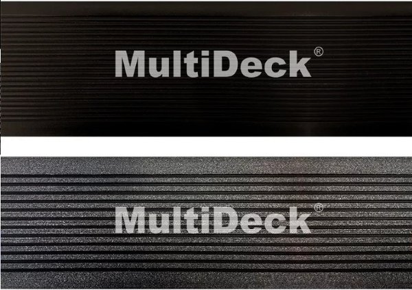 Террасная доска из ДПК MultiDeck  Черный бархат купить в Минеральных Водах