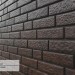 Фасадная панель Ю-Пласт Стоун Хаус Кирпич Коричневый купить в Минеральных Водах