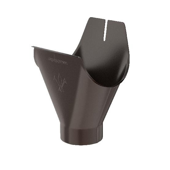Водосток Aquasistem, система 150/100 - Воронка желоба RR 32 Тёмно-Коричневый купить в Минеральных Водах