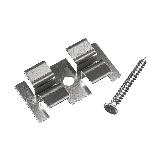 Клипса с саморезом, Grinder шовный монтаж 5 mm купить в Минеральных Водах