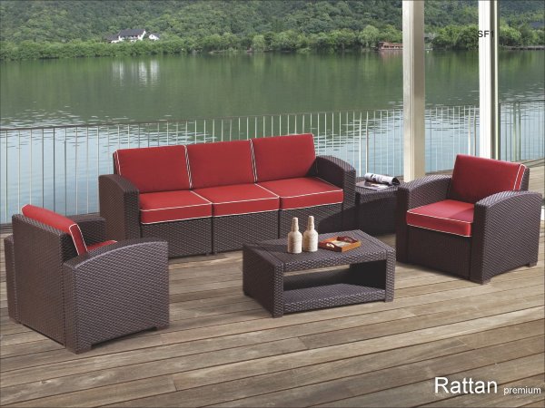 Уличные диваны и кресла коллекции Rattan Premium 5  купить в Минеральных Водах