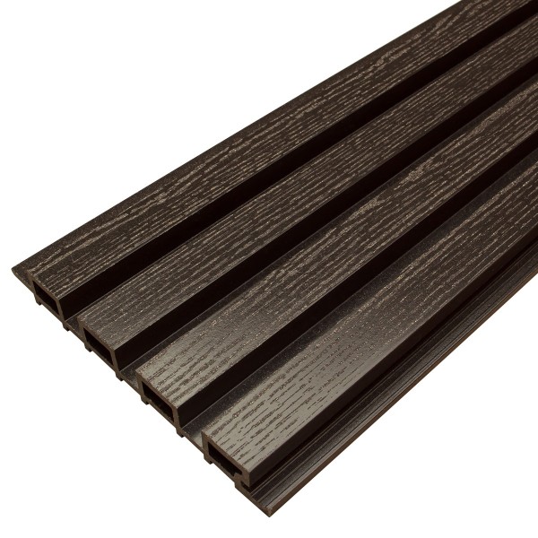Фасадная доска из ДПК Faynag Wood Рейка Венге купить в Минеральных Водах