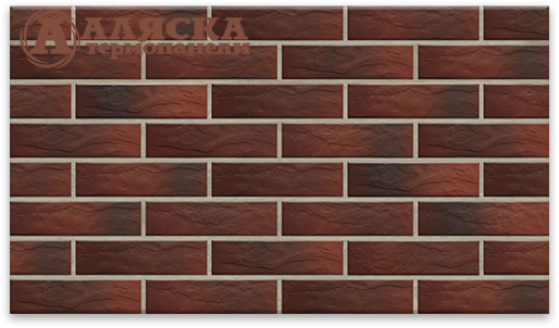 Фасадные Термопанели Аляска Cherry Rustic купить в Минеральных Водах