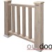 Ограждение из ДПК Outdoor Классик 3D STORM серый микс купить в Минеральных Водах
