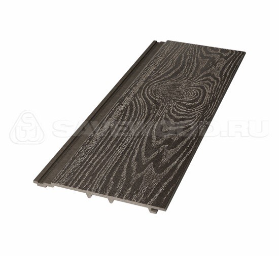 Сайдинг из дпк savewood sw-cedrus тангенциальный распил темно-коричневый купить в Минеральных Водах