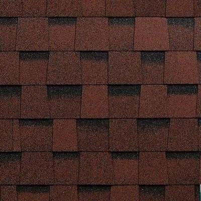Двухслойная ламинированная черепица Shinglas, серия Фазенда – Красный купить в Минеральных Водах