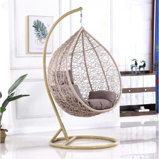 Кресло Подвесное из искусственного ротанга AFM-169A-XLB Beige купить в Минеральных Водах