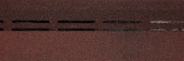 Коньково-карнизная черепица Docke Standard, красный купить в Минеральных Водах