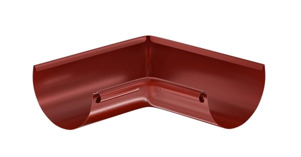 Водосток Aquasistem, система 150x100 - Угол желоба, внутренний 90° RR 29 Бургундский купить в Минеральных Водах