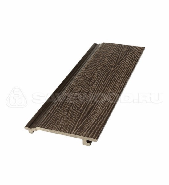Сайдинг из дпк savewood sw-sorbus радиальный распил темно-коричневый купить в Минеральных Водах