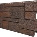 Фасадная панель VOX Sandstone (Сандстоун) темно коричневый купить в Минеральных Водах