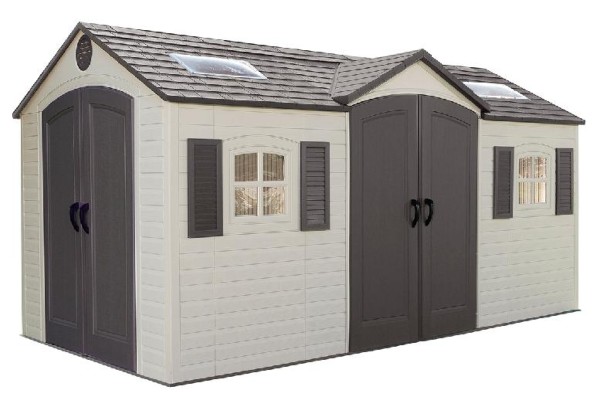 Сарай пластиковый LifeTime 15x8 DD купить в Минеральных Водах