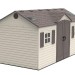 Сарай пластиковый LifeTime 15x8 DD купить в Минеральных Водах