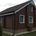 Сайдинг "blockhouse" под бревно, Акриловый Премиум ВН-01, орех тёмный купить в Минеральных Водах