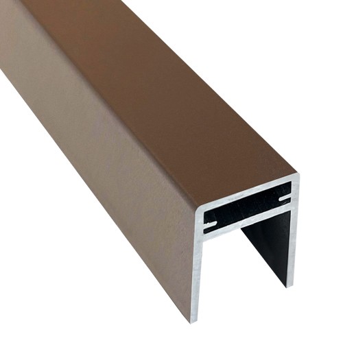 П-профиль Алюминиевый EasyDecking 35x25 Венге купить в Минеральных Водах