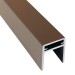 П-профиль Алюминиевый EasyDecking 35x25 Венге купить в Минеральных Водах