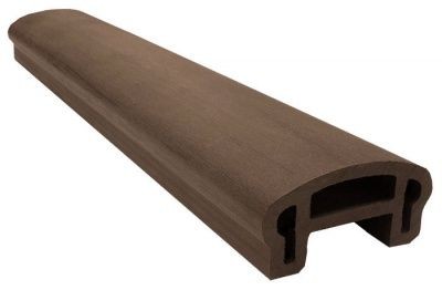 Перила вехнее фигурное Woodvex Select Темно - Коричневый купить в Минеральных Водах