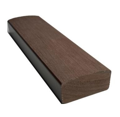 Лавочный брус Ecodecking Некст полнотелый брашированный 70х35 шоколад купить в Минеральных Водах