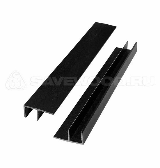 F-профиль ДПК Savewood – Чёрный купить в Минеральных Водах