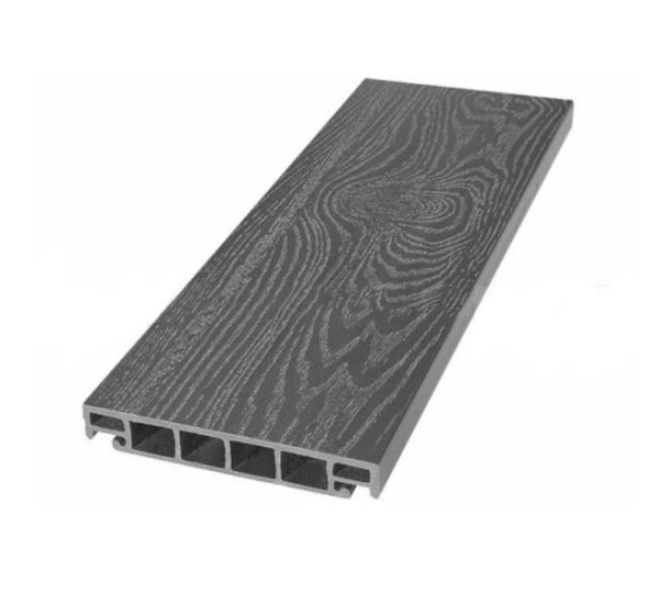 Террасная доска из ДПК SW Salix (T) 2D графит купить в Минеральных Водах