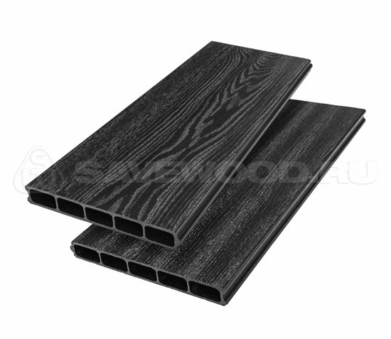 Грядочная доска ДПК 3D Savewood SW Rumex Чёрный купить в Минеральных Водах