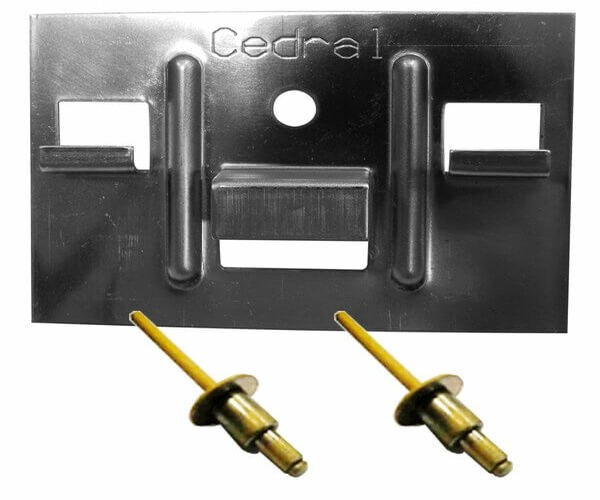 КЛЯММЕР + ЗАКЛЁПКА ДЛЯ CEDRAL CLICK 250 ШТ купить в Минеральных Водах