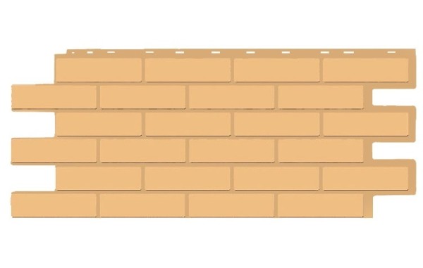Фасадная панель T-Siding Кирпич Модерн Эко Крем купить в Минеральных Водах